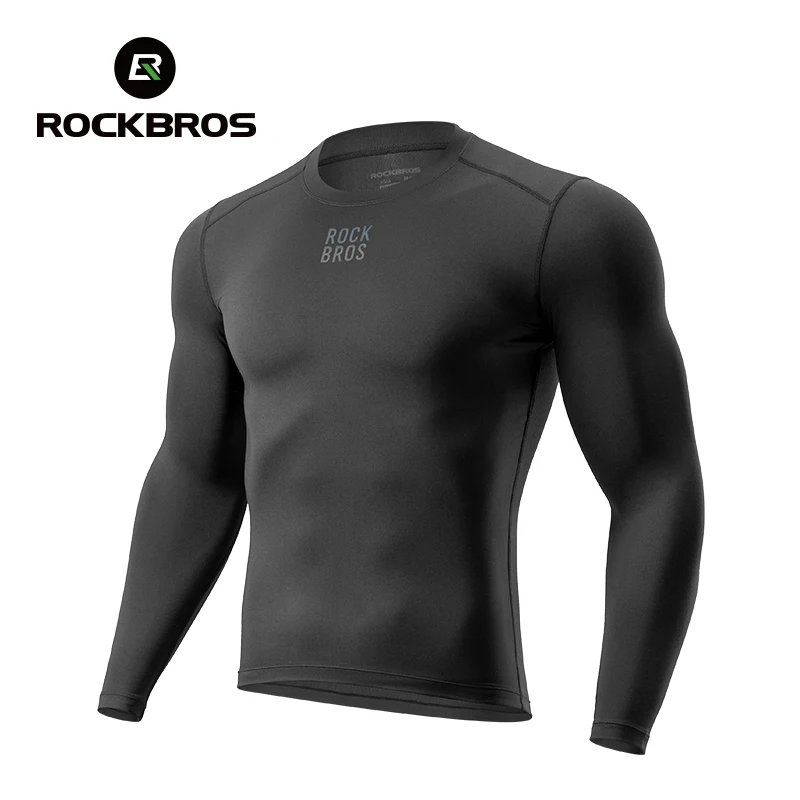 Winter Clothing Hiking - ROCKBROS Winter Warm Cycling Base Layers