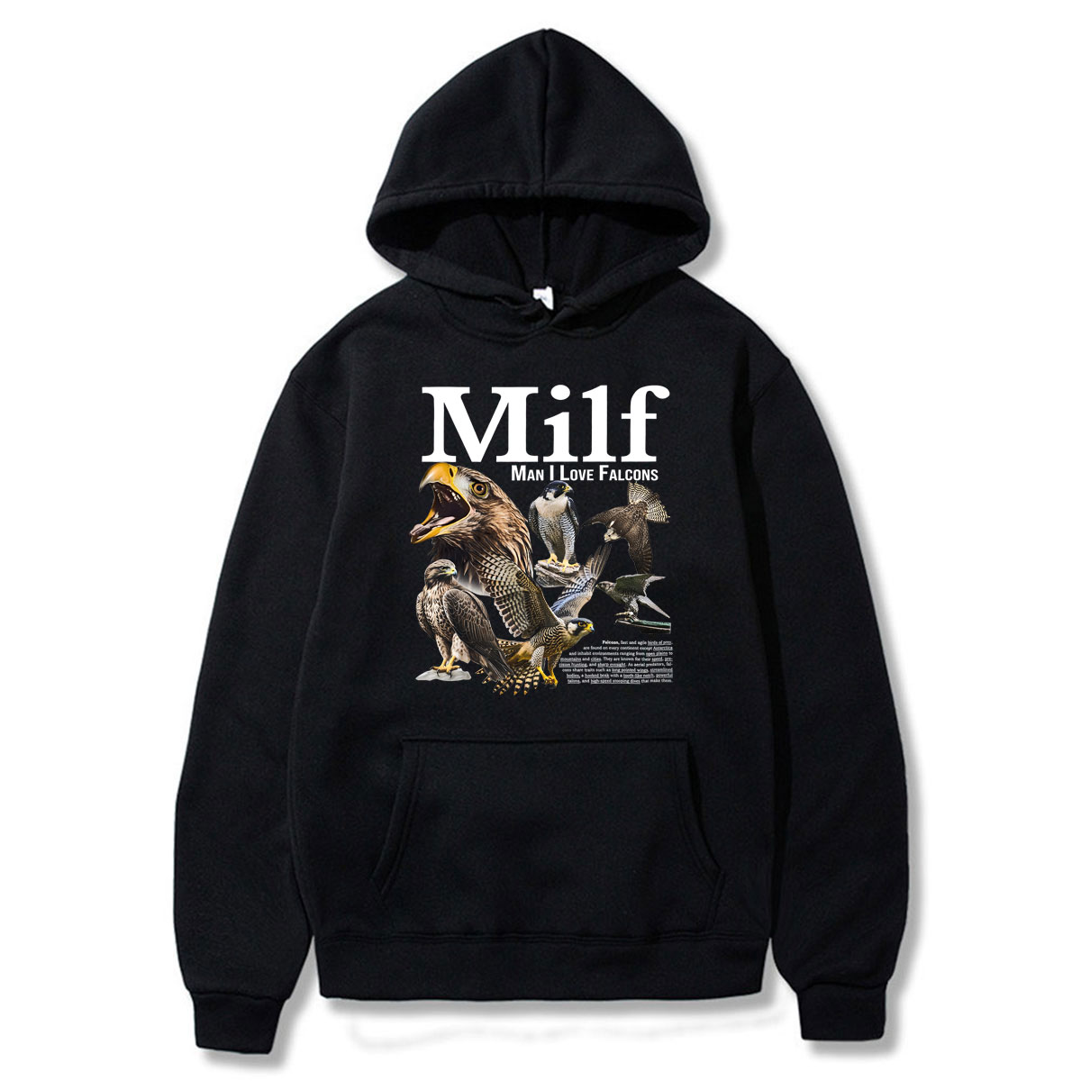 Winter Clothing Meme - Milf Man I Love Falcons Graphic