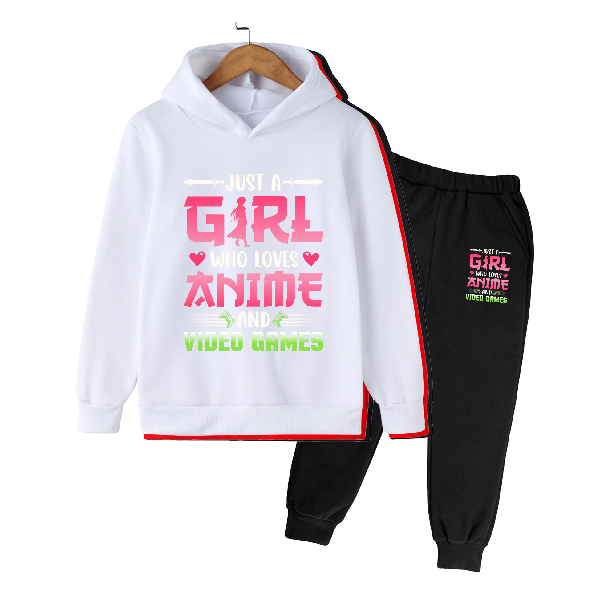 Winter Clothing Video - Kids Anime & Video Games Print