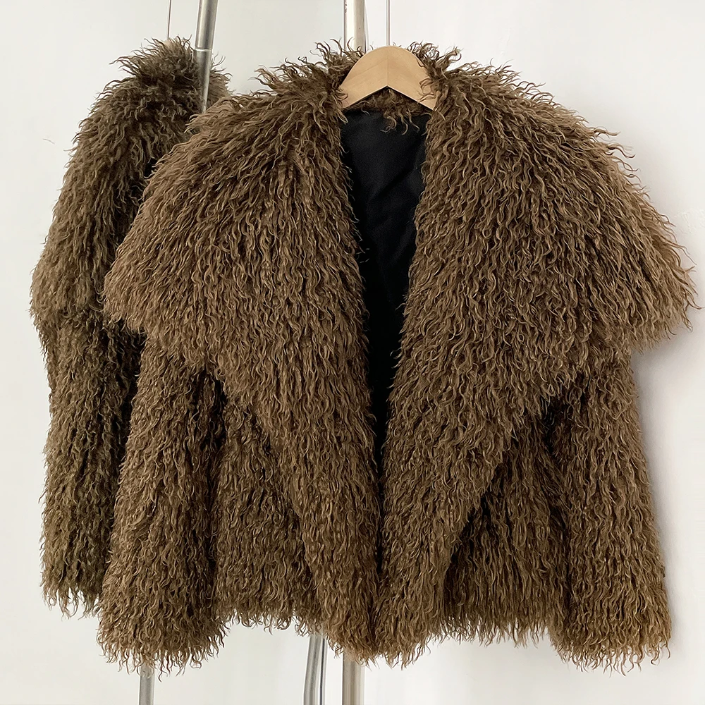 Fur Coat Eco-friendly Faux Fur - Winter Clothing Store recension och pris