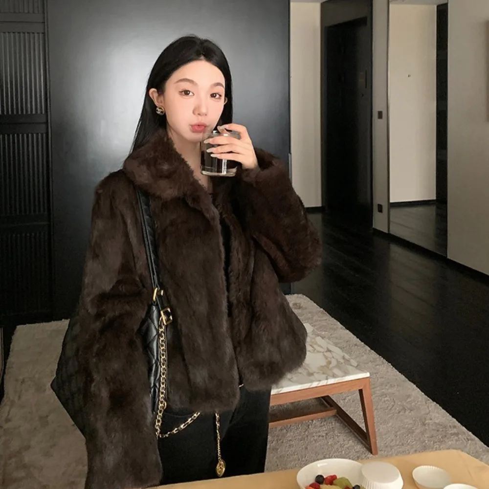 Natural Rabbit Fur Coat Women  - Winter Clothing Store recension och pris
