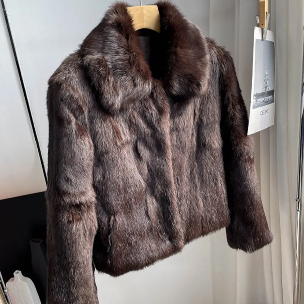 Natural Rabbit Fur Coat Women  - Winter Clothing Store recension och pris