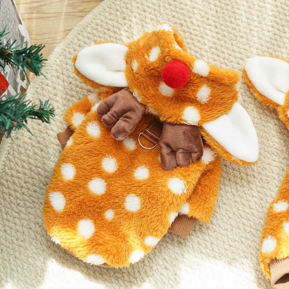 Cute Christmas Reindeer Pet Cl - Winter Clothing Must Haves recension och pris