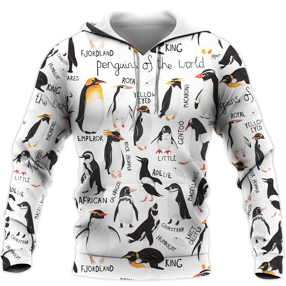 Cute Animal Penguins Type 3d P - Winter Clothing Types recension och pris