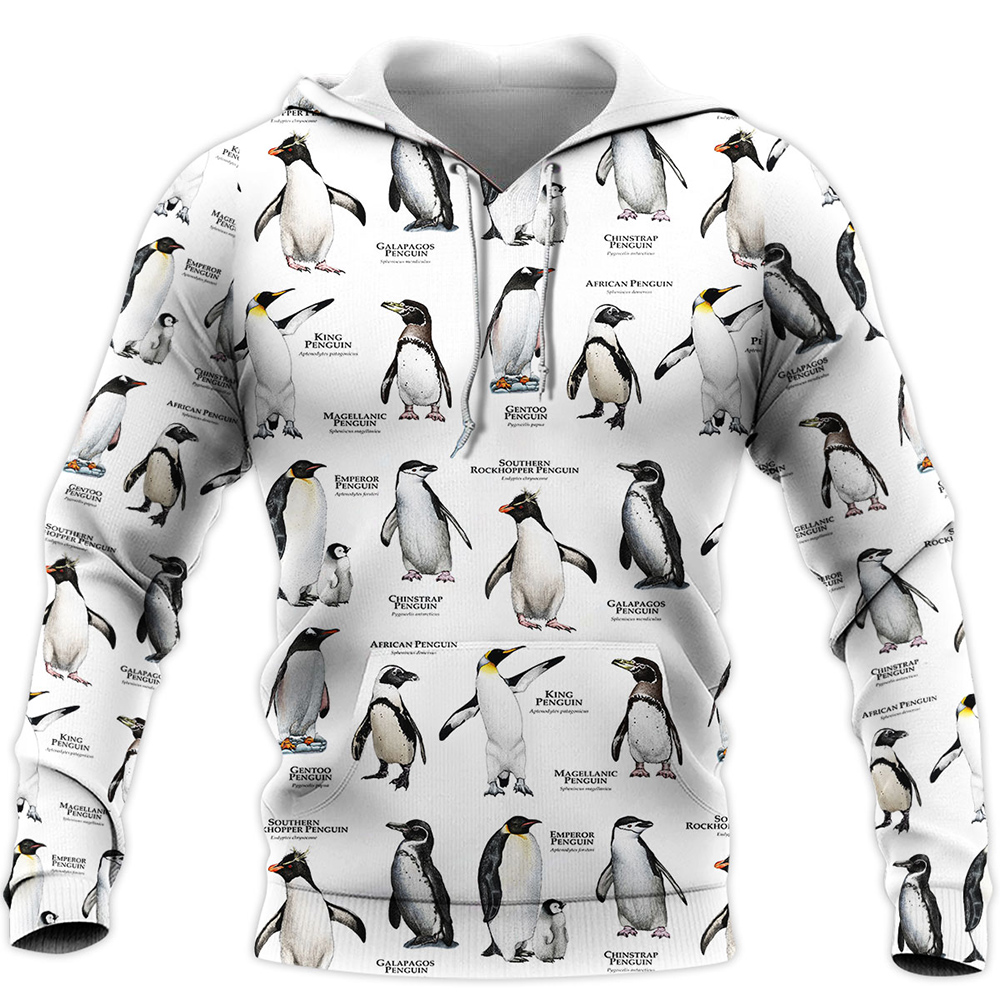 Cute Animal Penguins Type 3d P - Winter Clothing Types recension och pris