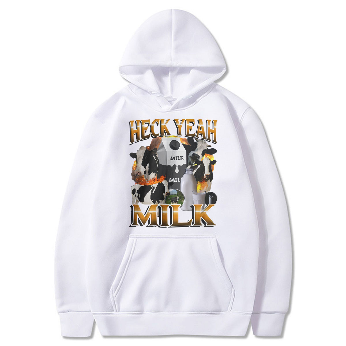 Heck Yeah Milk Lactose Toleran - Winter Clothing Meme recension och pris