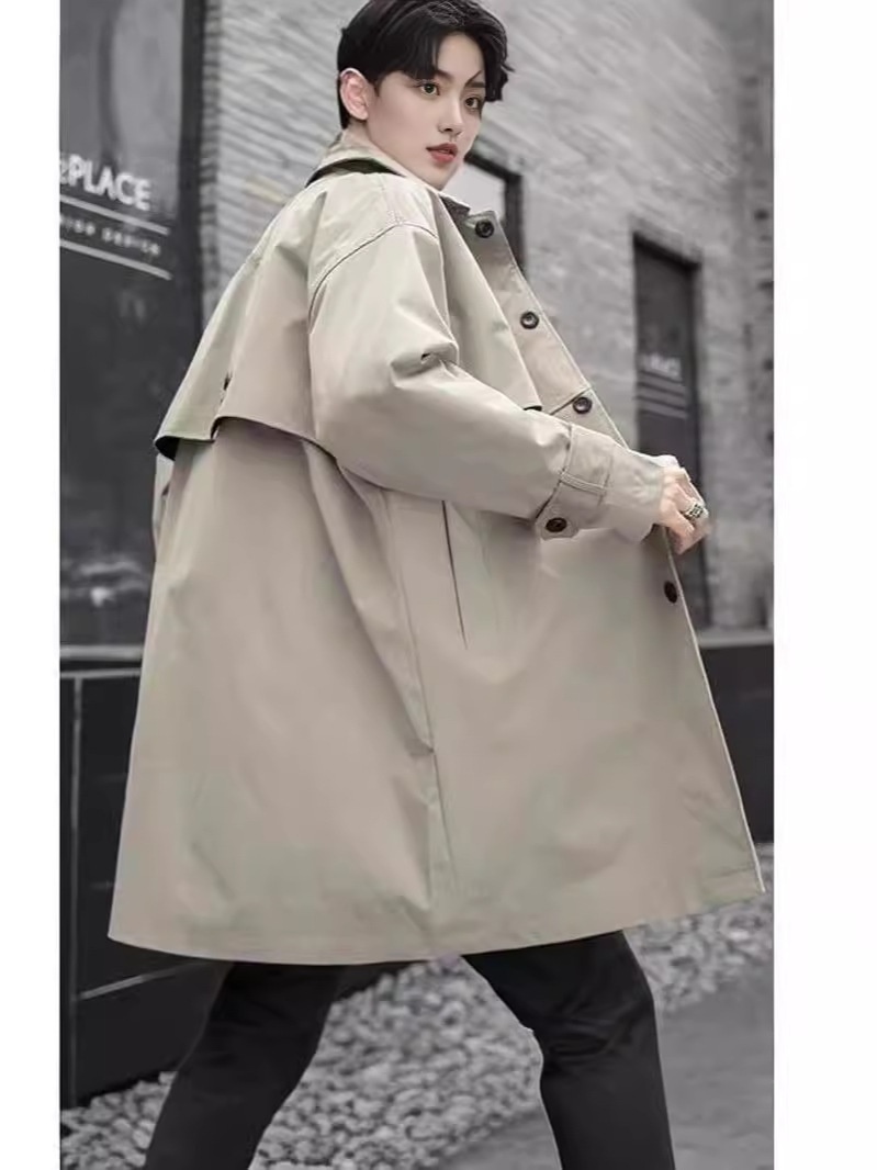 Trench Hooded Coat Mens Ice An - Winter Clothing Companies recension och pris
