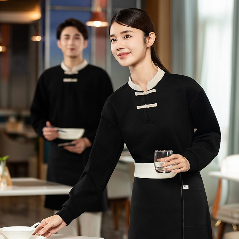 Chinese-style waiter sweatshir - Winter Clothing Companies recension och pris