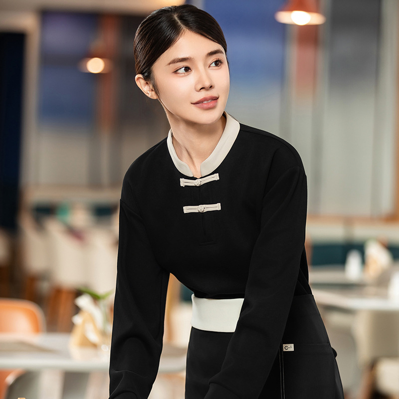Chinese-style waiter sweatshir - Winter Clothing Companies recension och pris