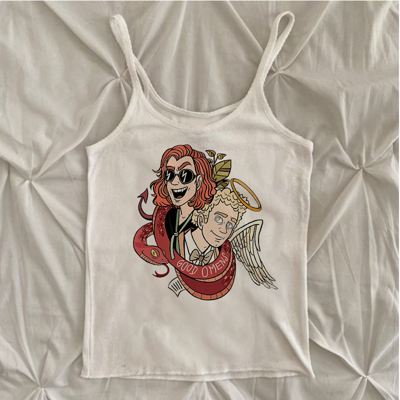 Good OmensY2k Good Omens Print - Winter Clothing Store recension och pris