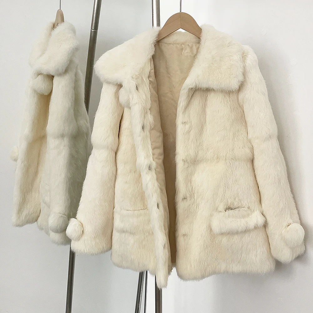 2025 Real Fur Jacket Women Out - Winter Clothing Store recension och pris