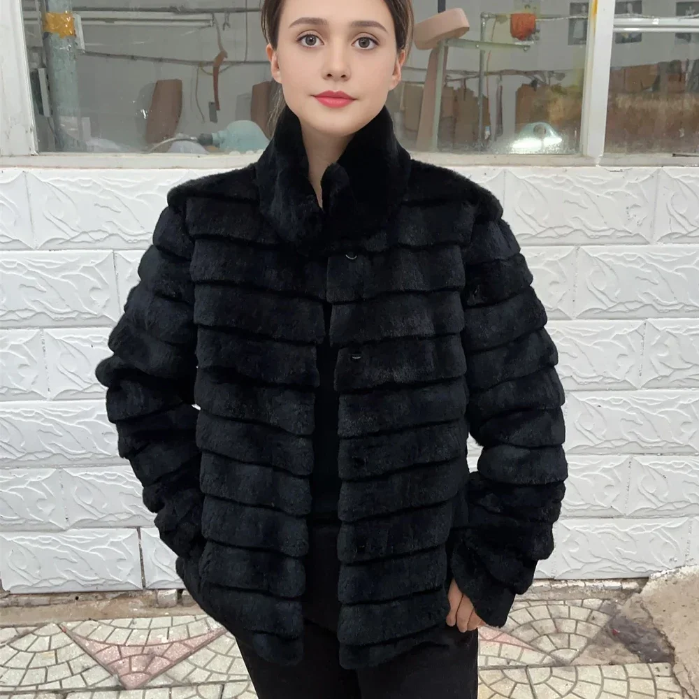 OFTBUY Rabbit Real Fur Coat Wa - Winter Clothing Store recension och pris