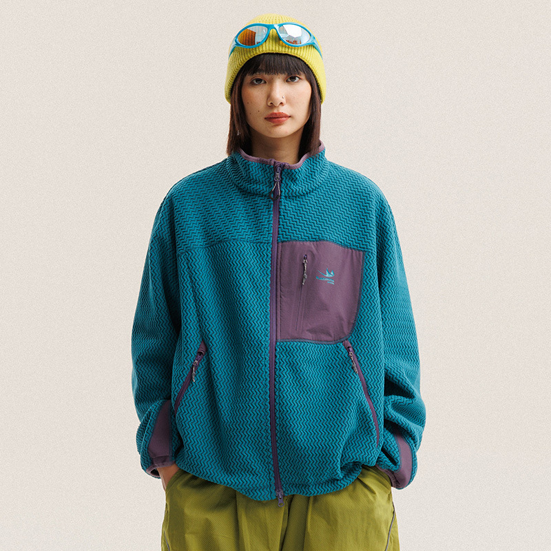 Autumn Winter Polar Fleece Wav - Winter Clothing Hiking recension och pris
