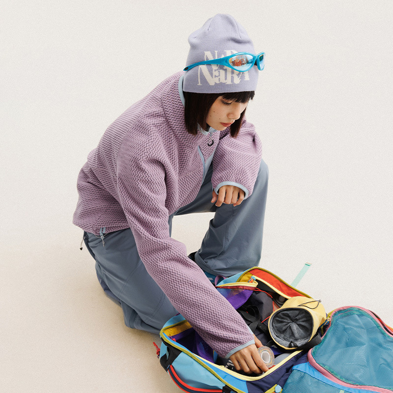Autumn Winter Polar Fleece Wav - Winter Clothing Hiking recension och pris