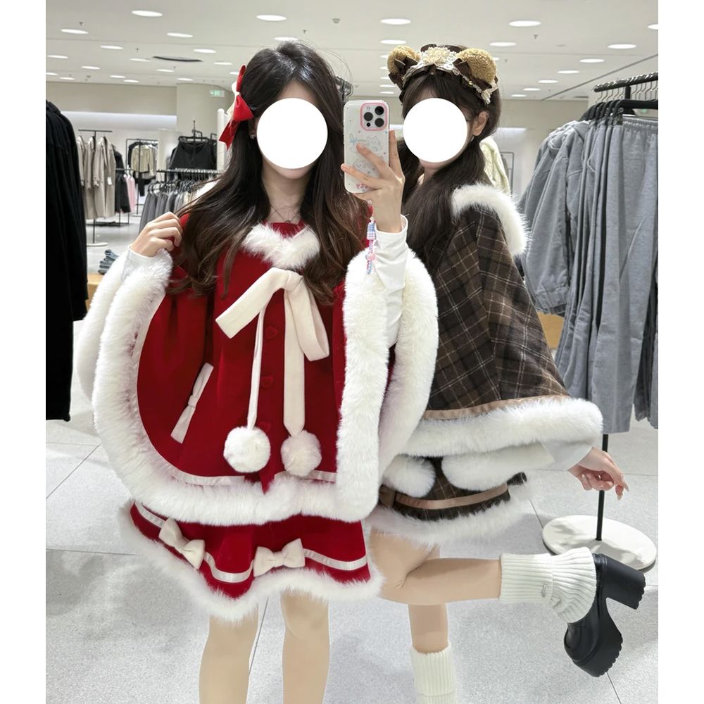 Sweet Japanese Cute Skirt Sets - Winter Clothing Types recension och pris