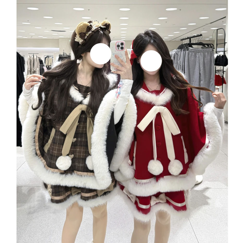 Sweet Japanese Cute Skirt Sets - Winter Clothing Types recension och pris