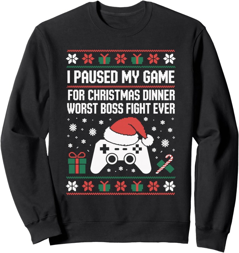 Funny Gamer Ugly Christmas Swe - Winter Clothing Video recension och pris