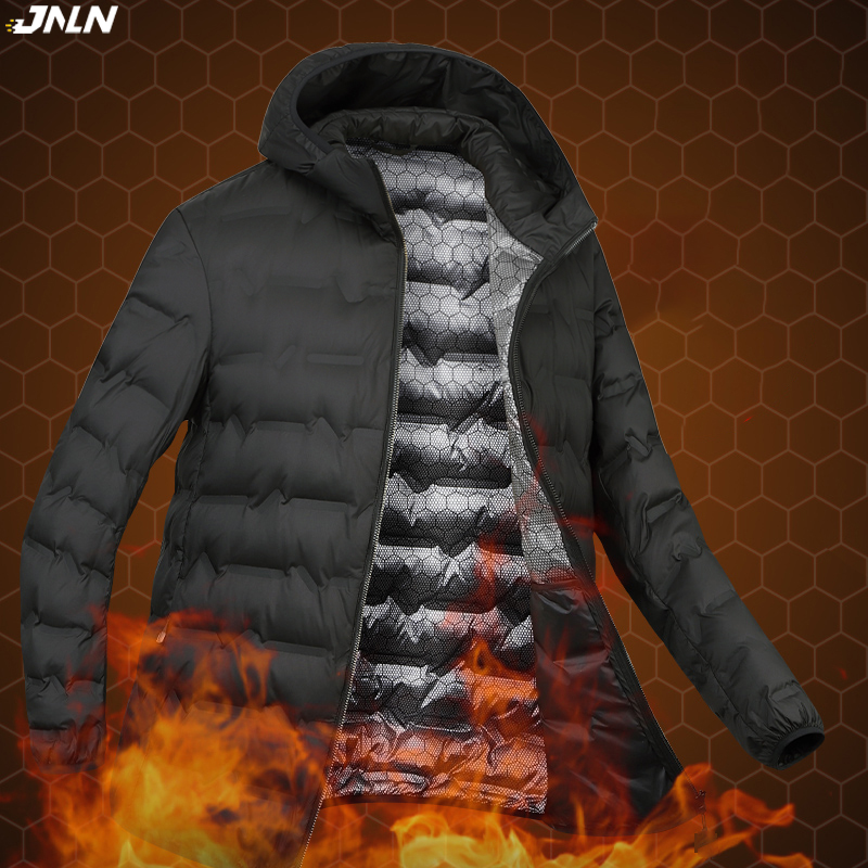 JNLN Men's Winter Down Jacket  - Winter Clothing Hiking recension och pris