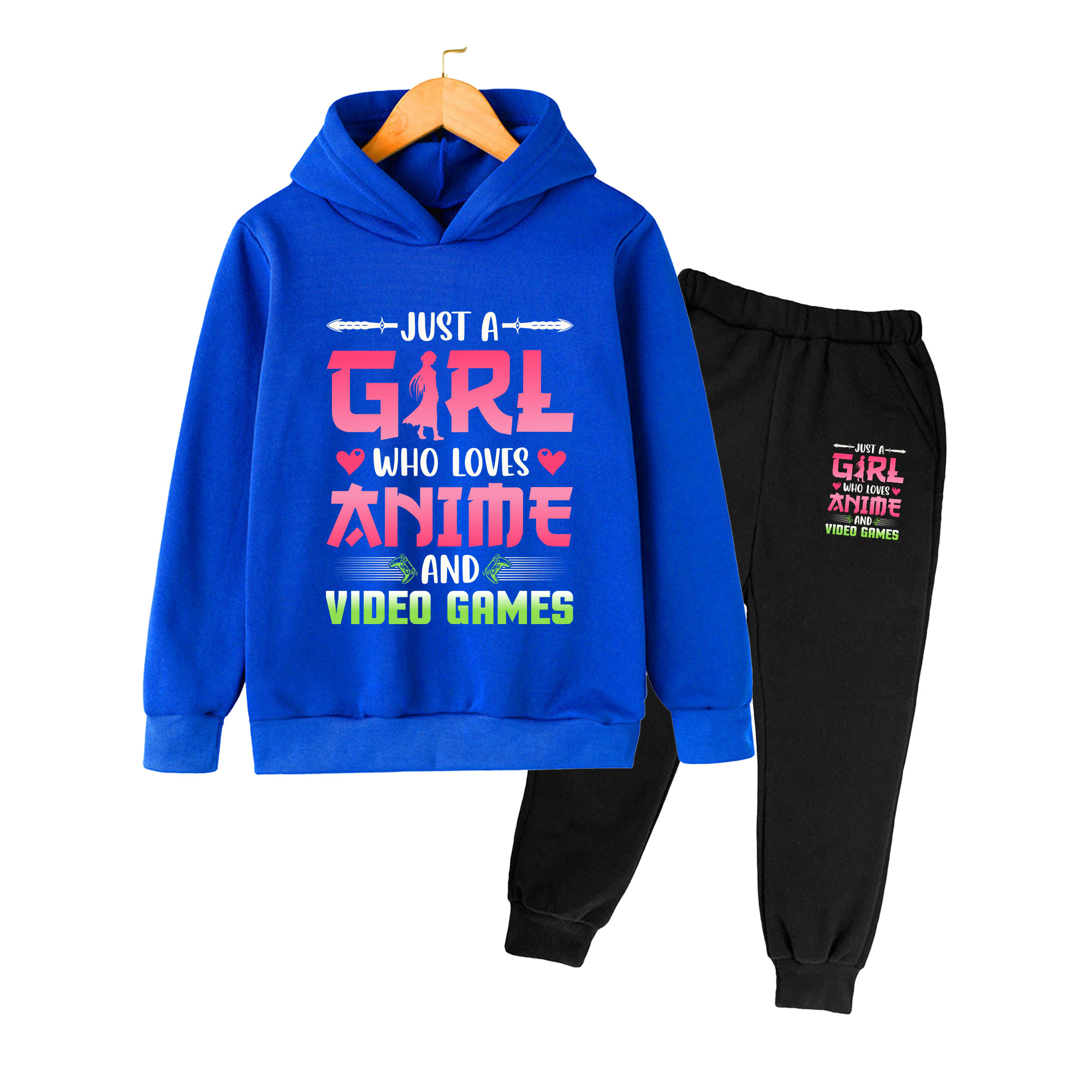 Kids Anime & Video Games Print - Winter Clothing Video recension och pris