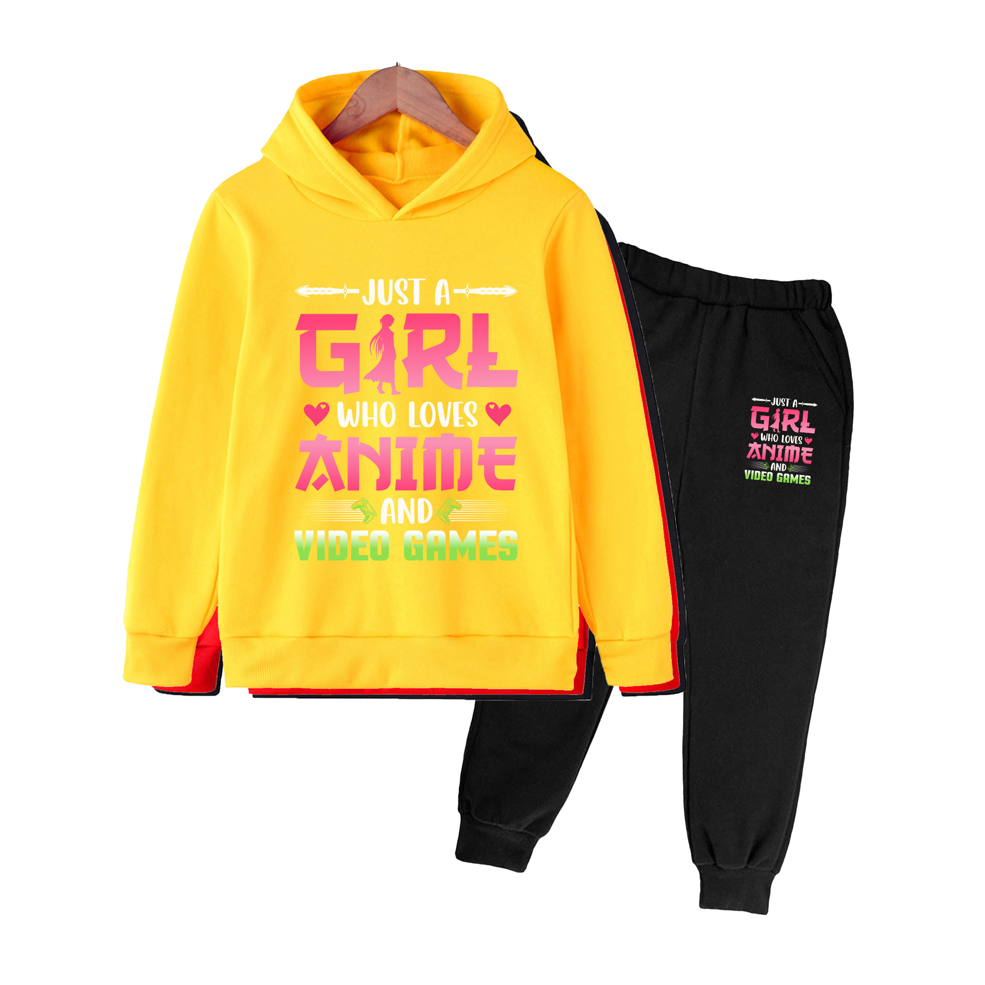 Kids Anime & Video Games Print - Winter Clothing Video recension och pris