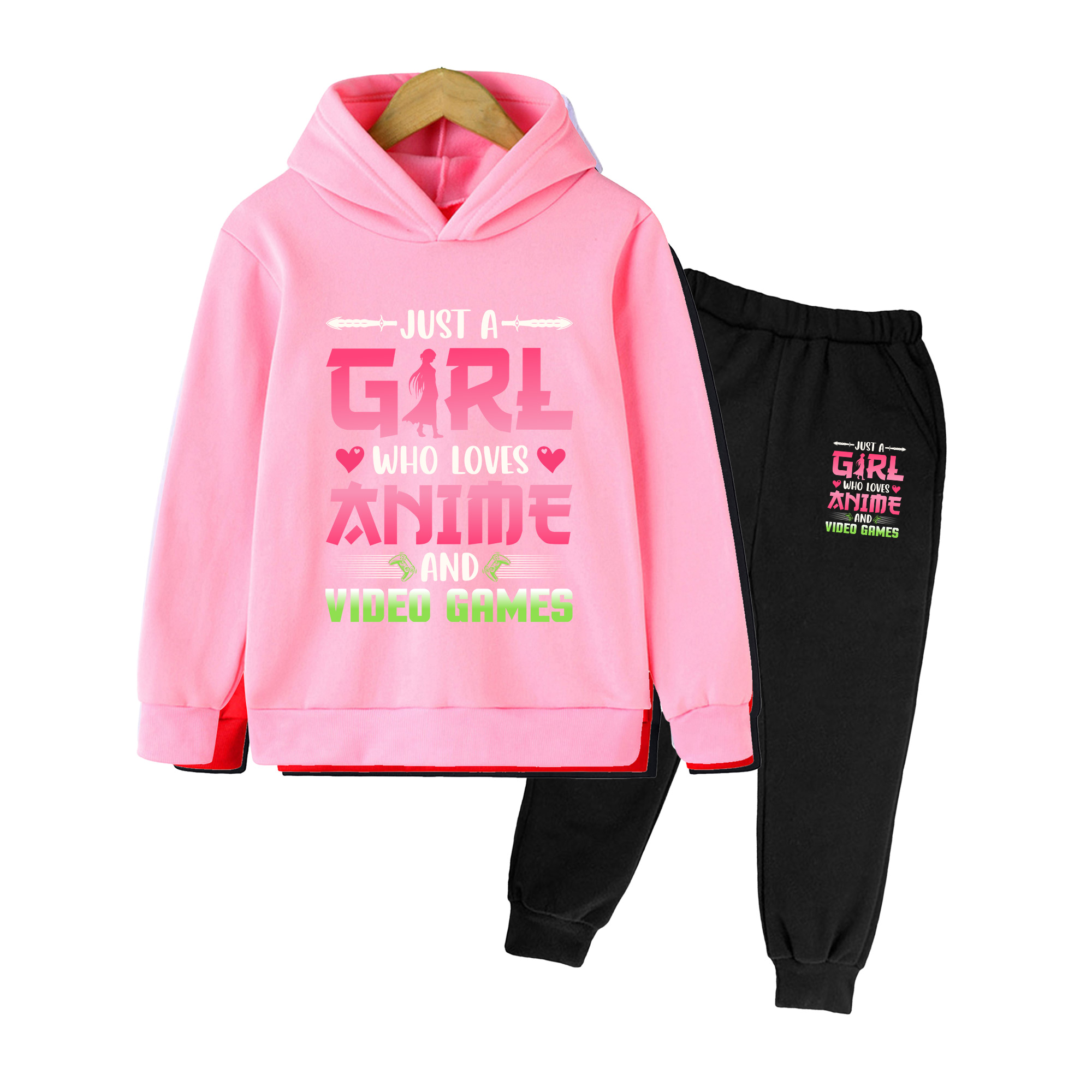 Kids Anime & Video Games Print - Winter Clothing Video recension och pris