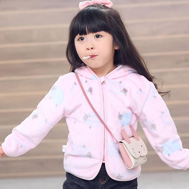 Children Flannel Jacket Autumn - Winter Clothing For 1 Year Old Girl recension och pris
