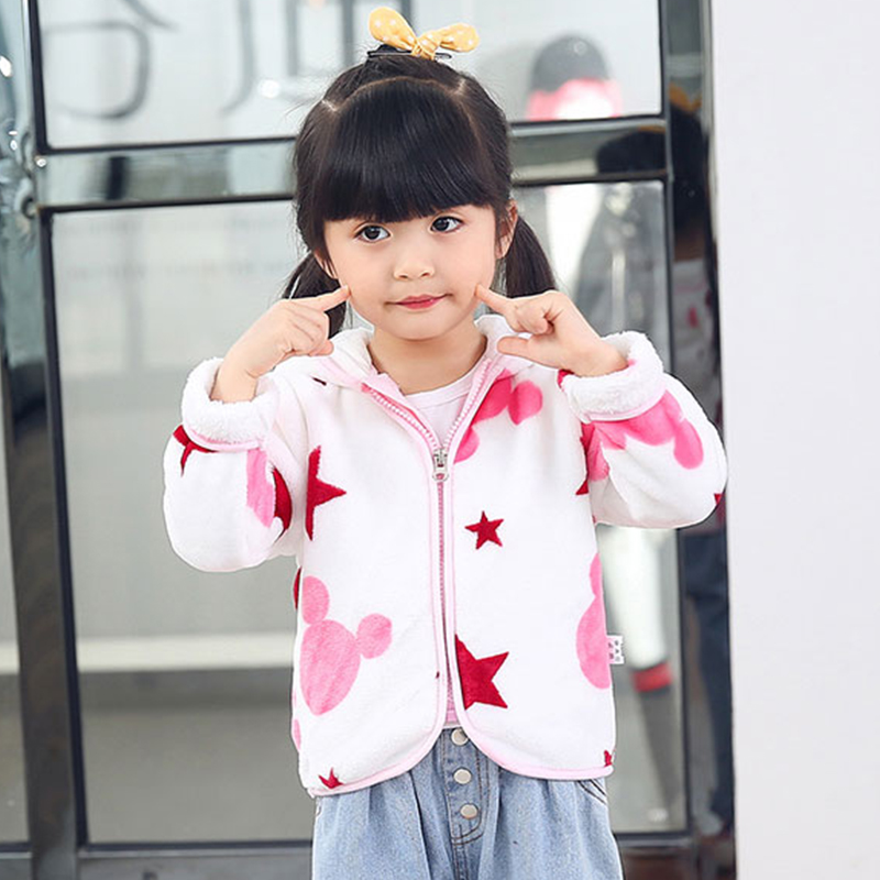 Children Flannel Jacket Autumn - Winter Clothing For 1 Year Old Girl recension och pris