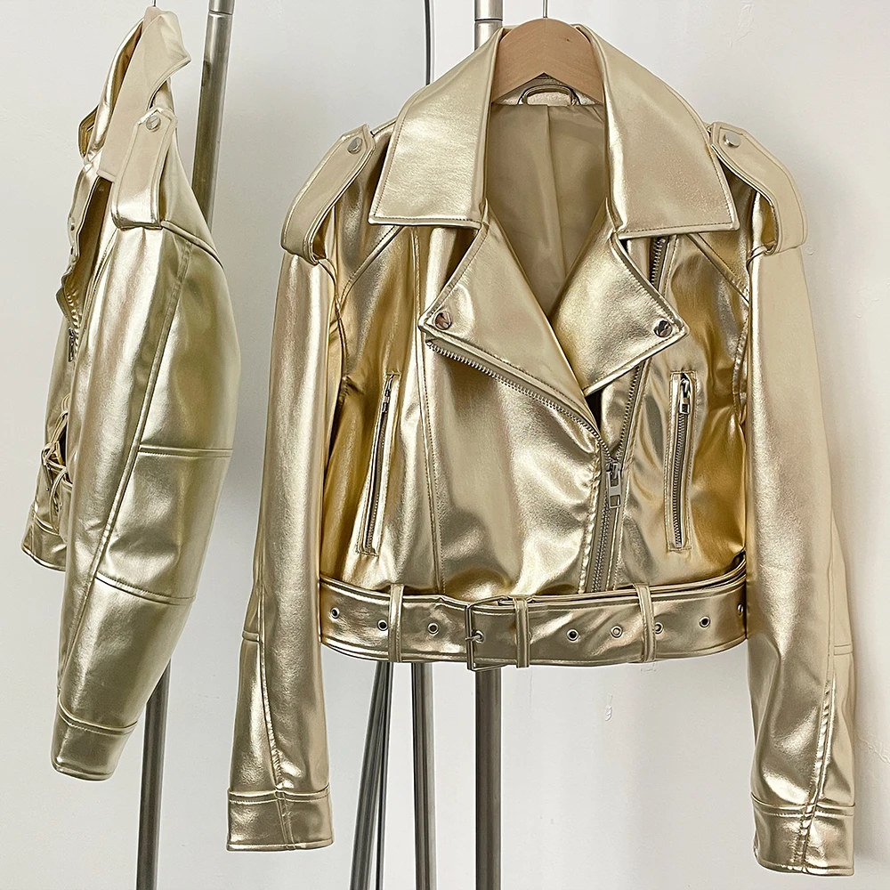 Faux Leather Jacket Female Aut - Winter Clothing Store recension och pris